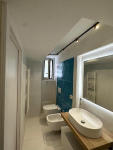 Koupelna v ubytování Palazzo Colavolpe Suite