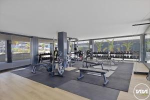 Фитнес-центр и/или тренажеры в ViVi Homes - Aura Pool, Sauna, Spa, Gym & Sea View