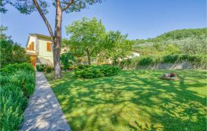 A garden outside Villa Caterina
