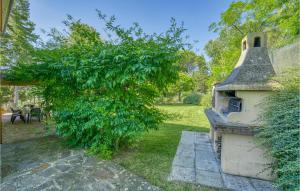 A garden outside Villa Caterina