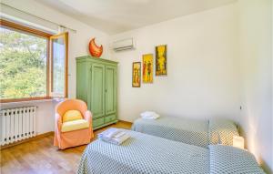 A bed or beds in a room at Villa Caterina