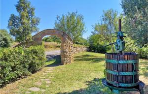 A garden outside Vigna Dante