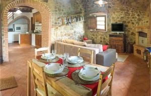 A seating area at Vigna Dante