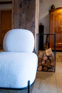 Chalet 4 Saisons的休息区