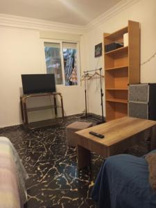 TV a/nebo společenská místnost v ubytování Habitaciones cómodas