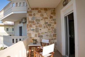Balkón nebo terasa v ubytování Serenity house