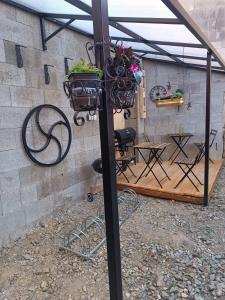 Patio nebo venkovní prostory v ubytování Horizont