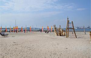 Ein Strand an oder in der Nähe des Ferienhauses