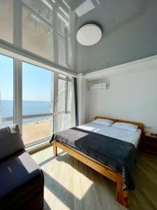 Postel nebo postele na pokoji v ubytování Volna