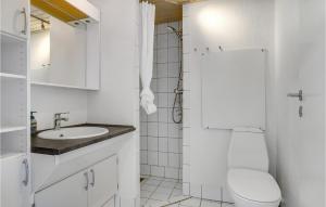 Koupelna v ubytování Lejl, 207 St,
