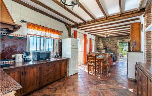 Kuchyň nebo kuchyňský kout v ubytování Cozy Home In Frigiliana