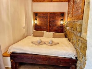 Postel nebo postele na pokoji v ubytování Trapani house & camp