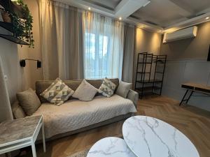 Część wypoczynkowa w obiekcie Book-A-Room Salzburg Apartment 33