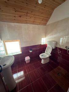 Koupelna v ubytování Guesthouse prek bjeshka