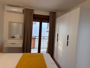 Postel nebo postele na pokoji v ubytování Treva Hotel & Apartaments