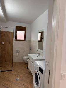 Koupelna v ubytování Treva Hotel & Apartaments