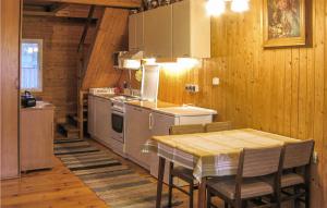 Η κουζίνα ή μικρή κουζίνα στο Nice Home In Mragowo With Kitchen