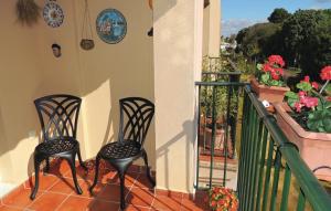 A balcony or terrace at Cozy Apartment In Jerez De La Frontera