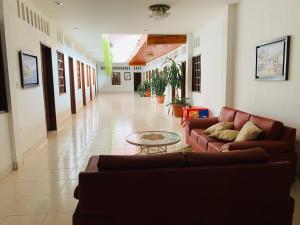 Hotel Andes的休息区