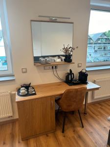 Kemudahan buat kopi dan teh di Artemis Zimmervermietung 3