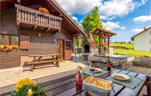 Balkón nebo terasa v ubytování Cozy Home In Prezid With Wifi + 18 fotografií