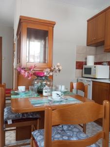 Kuchyň nebo kuchyňský kout v ubytování Sia Beach House