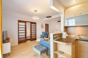 Fotografia z galérie ubytovania Ferienwohnung in Kolberg mit Terrasse v destinácii Kołobrzeg