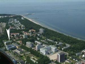 Fotografia z galérie ubytovania Ferienwohnung in Kolberg mit Terrasse v destinácii Kołobrzeg