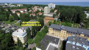 Fotografia z galérie ubytovania Ferienwohnung in Kolberg mit Terrasse v destinácii Kołobrzeg