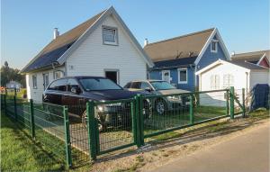 El edificio en el que está la casa vacacional