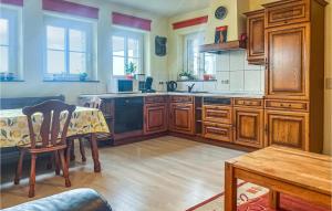 Kuchyň nebo kuchyňský kout v ubytování Apartment Prüm Ix