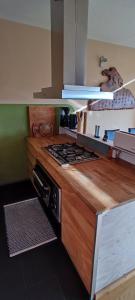 Kuchyň nebo kuchyňský kout v ubytování Schilksee voraus!