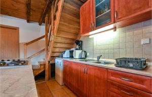 Kuchyňa alebo kuchynka v ubytovaní Three-Bedroom Holiday Home In Lekenik