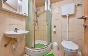 Kúpeľňa v ubytovaní Three-Bedroom Holiday Home In Lekenik