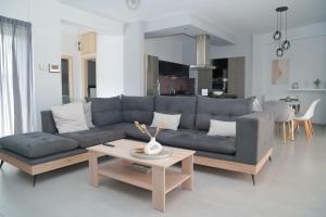 Posezení v ubytování Sea & View Villas