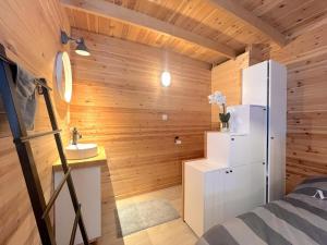 Postel nebo postele na pokoji v ubytování Chalet Wielsmer