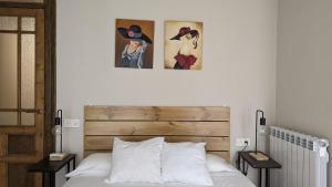 Postel nebo postele na pokoji v ubytování Apartamento Ábside de San Juan I