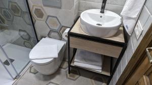 Koupelna v ubytování Apartamento Ábside de San Juan I