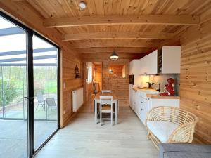 Kuchyň nebo kuchyňský kout v ubytování Chalet Wielsmer