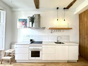 Køkken eller tekøkken på Alojamiento acogedor