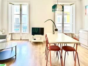 Et tv og/eller underholdning på Alojamiento acogedor