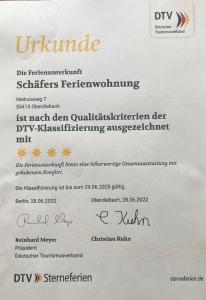 ein Ablehnungsschreiben für eine dvlahaarhaarhaarhaarhaarhaarhaarhaarhaarhaarhaarhaar-Dokumentation in der Unterkunft Schäfers Ferienwohnung Oberdiebach am Mittelrhein in Oberdiebach