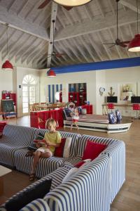 Zona d'estar a Mandarin Oriental, Canouan