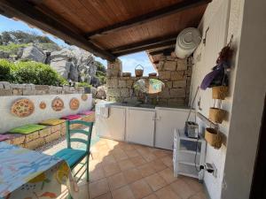 Η κουζίνα ή μικρή κουζίνα στο Villa Angel avec vue magique