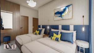 En eller flere senge i et værelse på Golden Mist NuwaraEliya