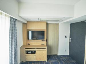 Kuchyň nebo kuchyňský kout v ubytování Hotel Traveltine Kyoto Kiyamachi