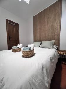 Postel nebo postele na pokoji v ubytování Apartamento La Rana