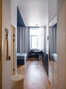 Postel nebo postele na pokoji v ubytování MIRO Rooms Center - quiet chic, self check-in