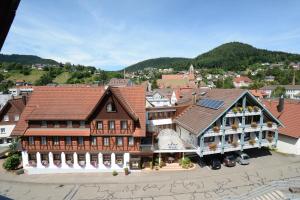 Nespecifikovaný výhled na hory nebo výhled na hory při pohledu z hotelu