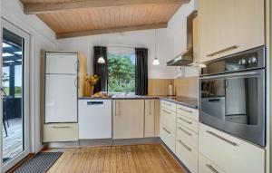 Η κουζίνα ή μικρή κουζίνα στο Holiday Home Hurup Thy Ij-1982